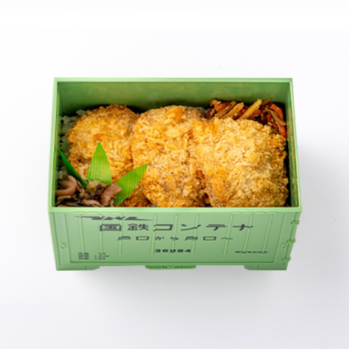 国鉄コンテナ弁当 東京のとんかつ弁当
