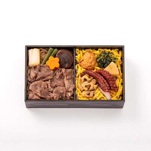 たこ飯とすき焼き弁当